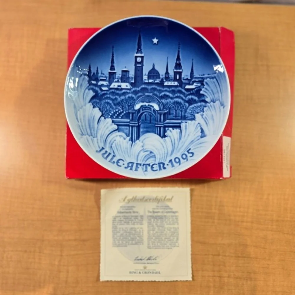 Bing & Grondahl Coll Plates jule after